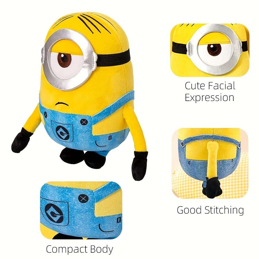 Plush Toyss Model Minion series   22.86 cm Stewart doll