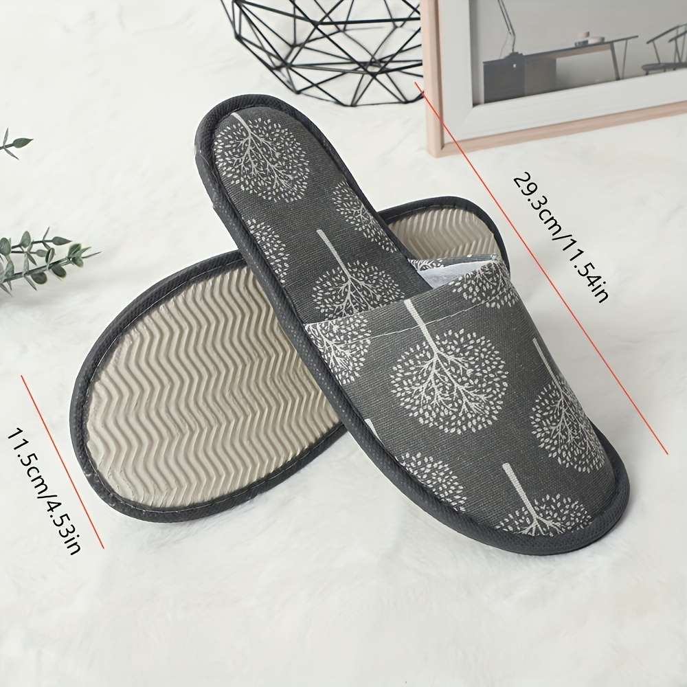 Cotton Slippers Color Grey