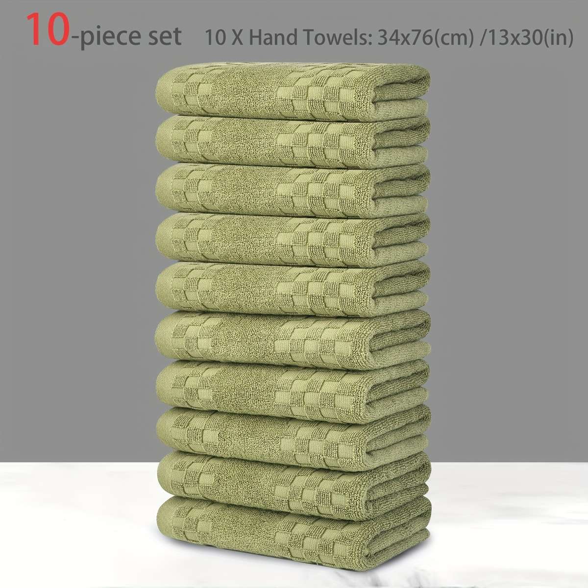 10 Pack Durable Premium Highly Absorbent Hypoallergenic Nordic Design Diaojia