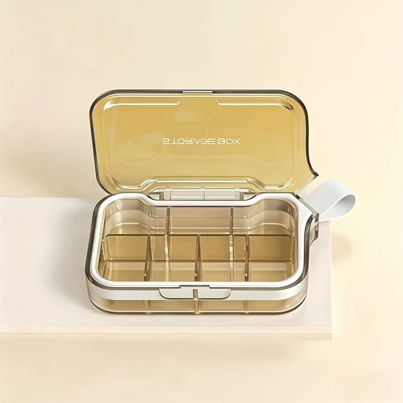 Antibacterial Box Sun Yellow 7 Grids