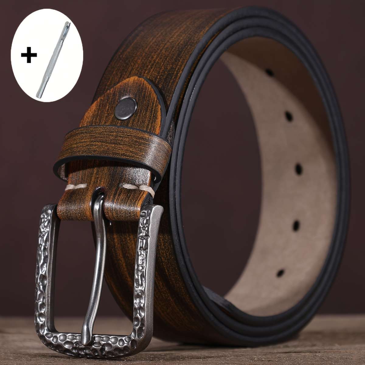 Belt Color Blue Size 32 To 38 Adjustable 110Cm