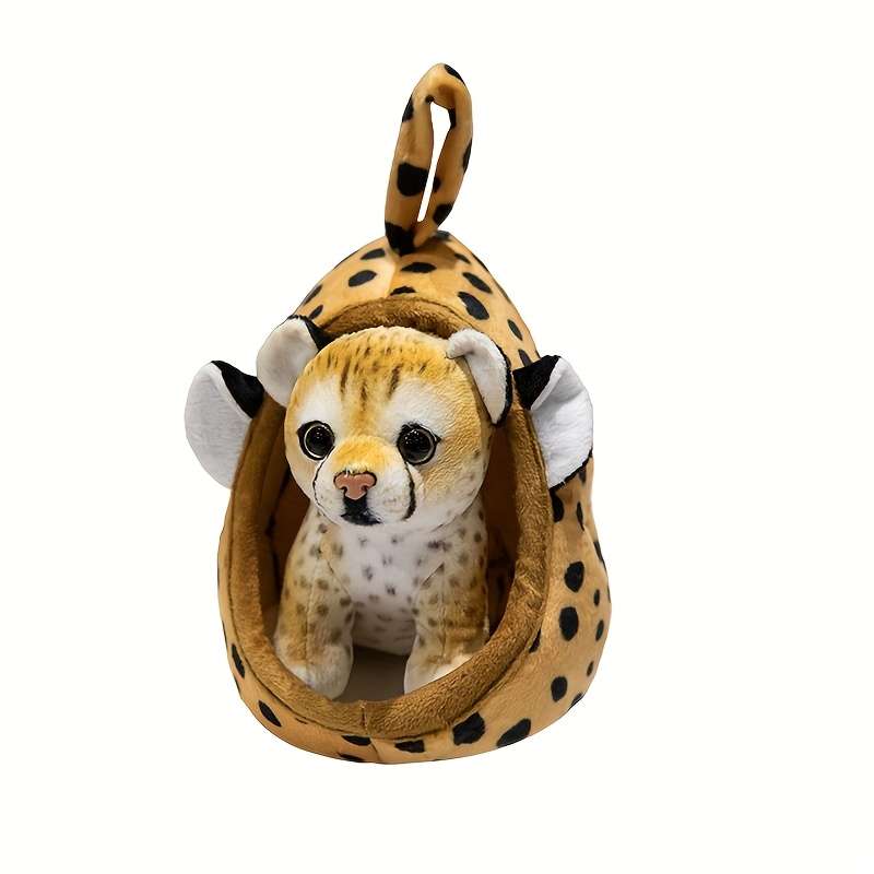 Plush Toys Color Yellow Leopard Nest  Add    Yellow Leopard Size 22.86Cm
