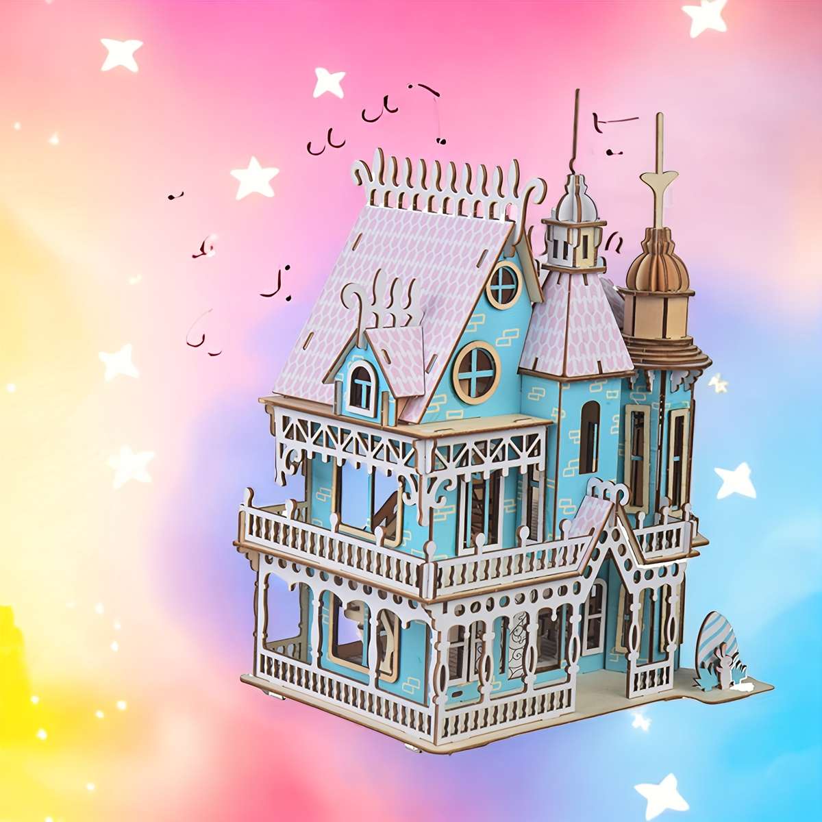 Building Toy Architectural Model Toy Set Model He08