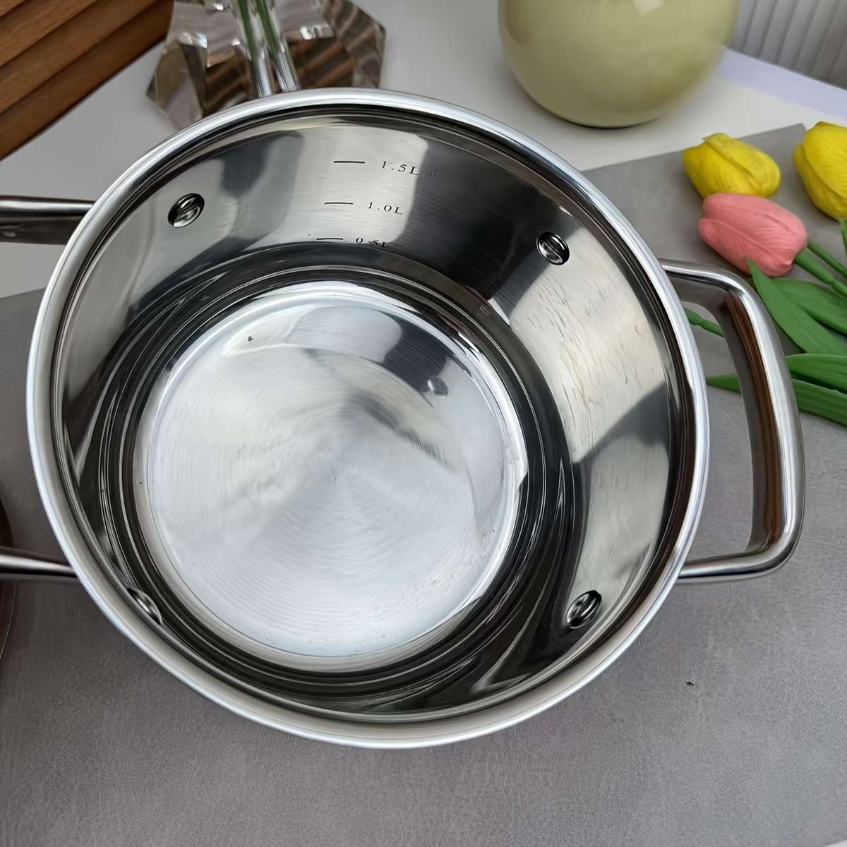 Premium Stainless Steel Copper Clad Pot With