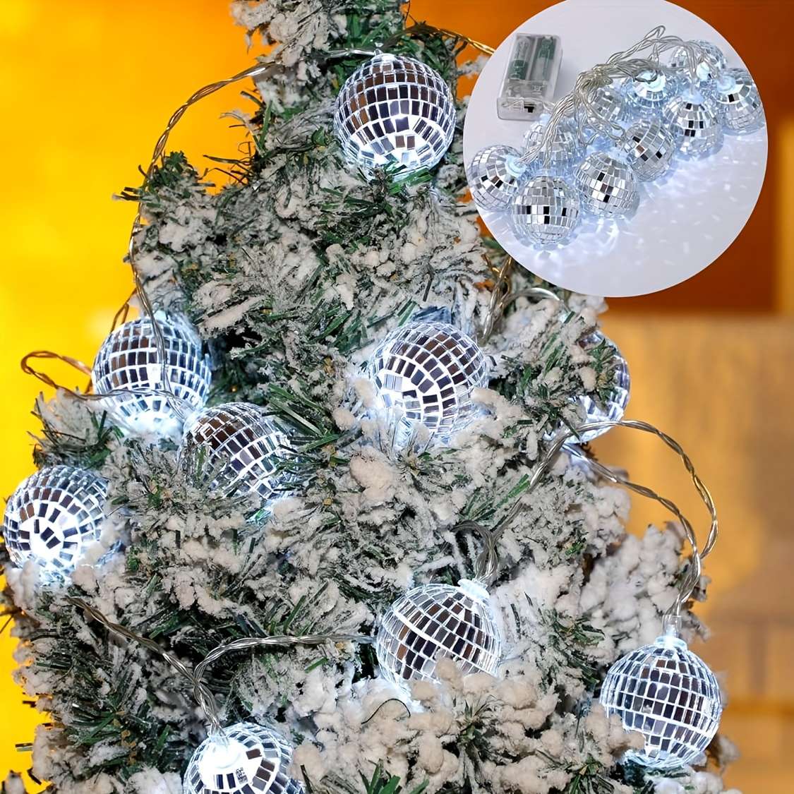 Christmas Lights Colorful Model 2 Meters 10 Lights