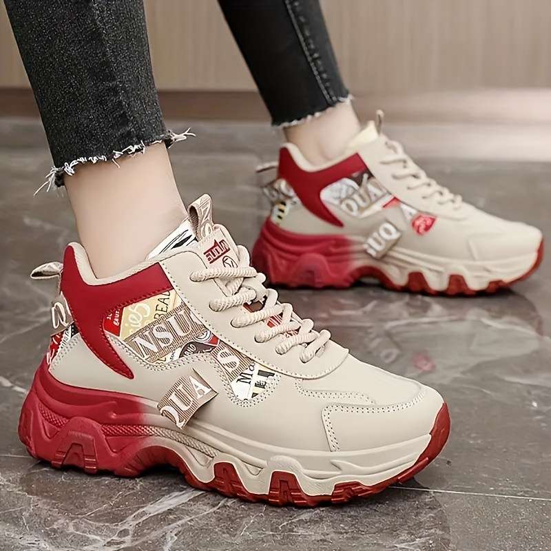 Women S Sneakers Color Red Card Sizeuk 6