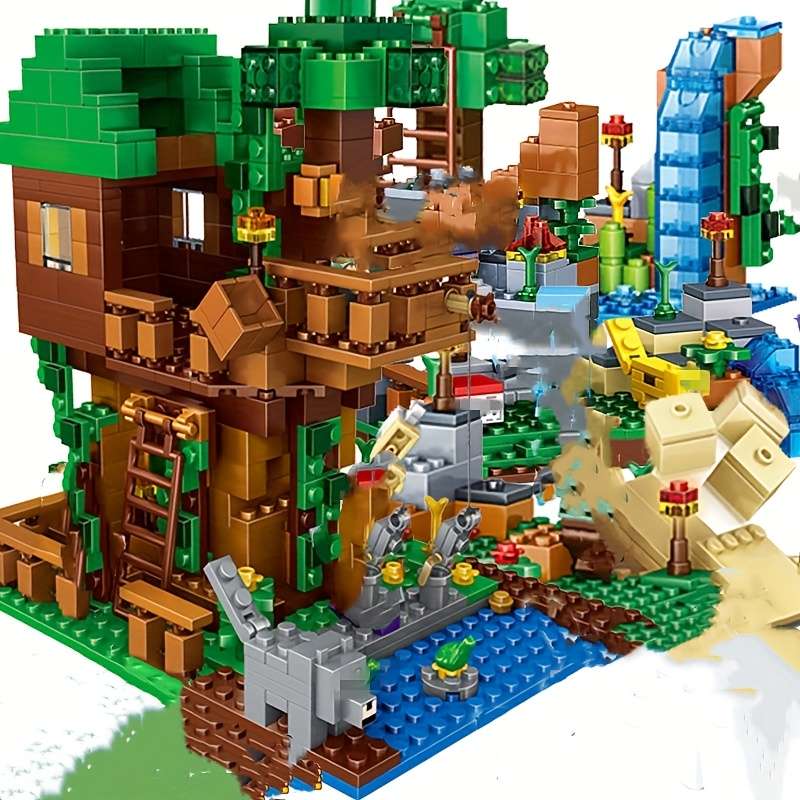 Building Toy Architectural Model Toy Set Composition Building Add  Character Add  Weapon