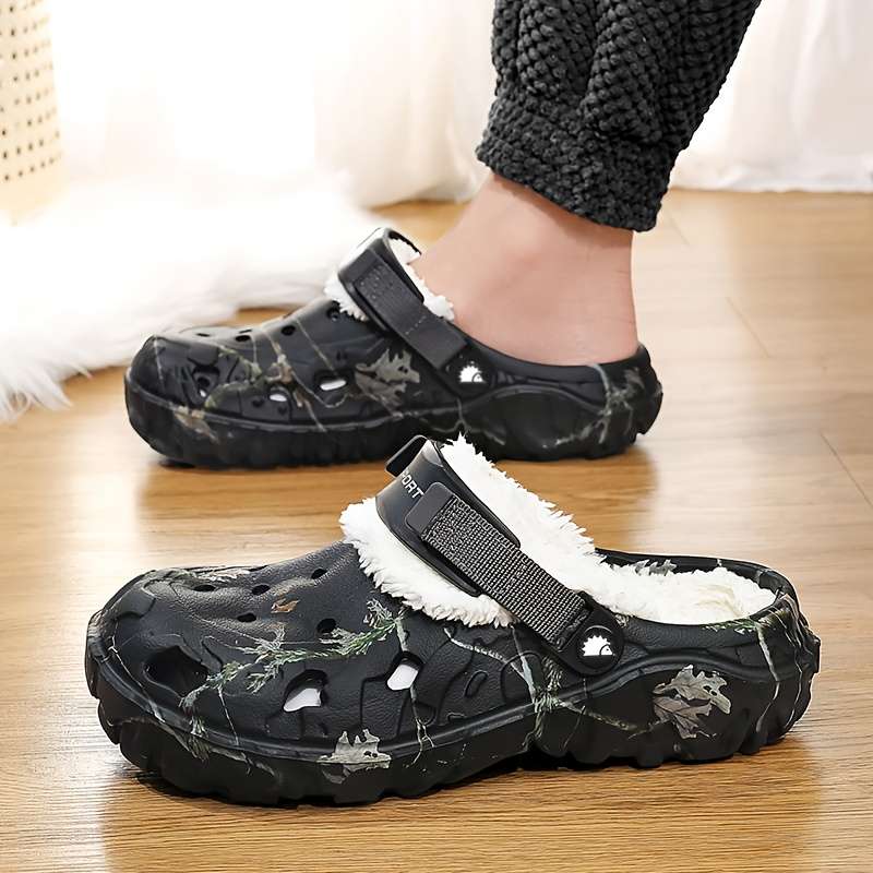 Cotton Slippers Color Black Sizeuk 7