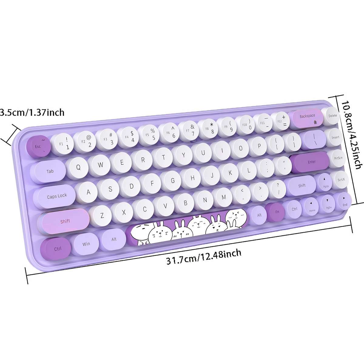 keyboard color Purple