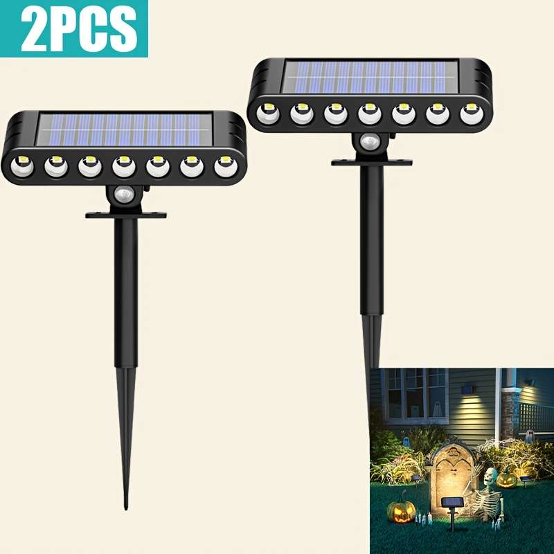 Solar Emergency Lights Model Solar Spotlight Cool White Light With 7 Led Beads Quantity