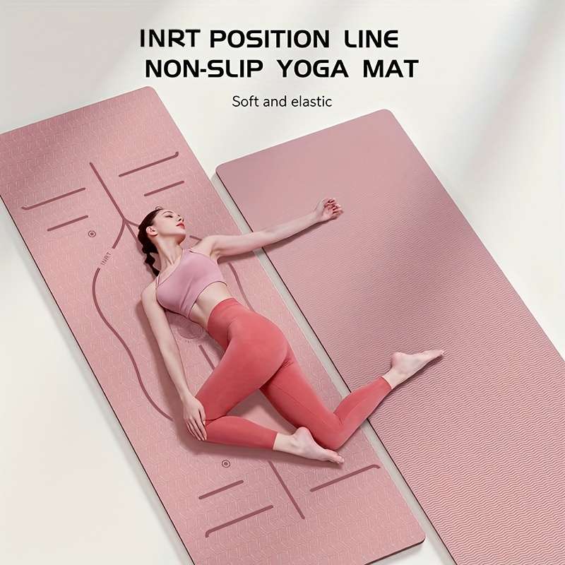Yoga Mat Pink 185*80*0.6Cm