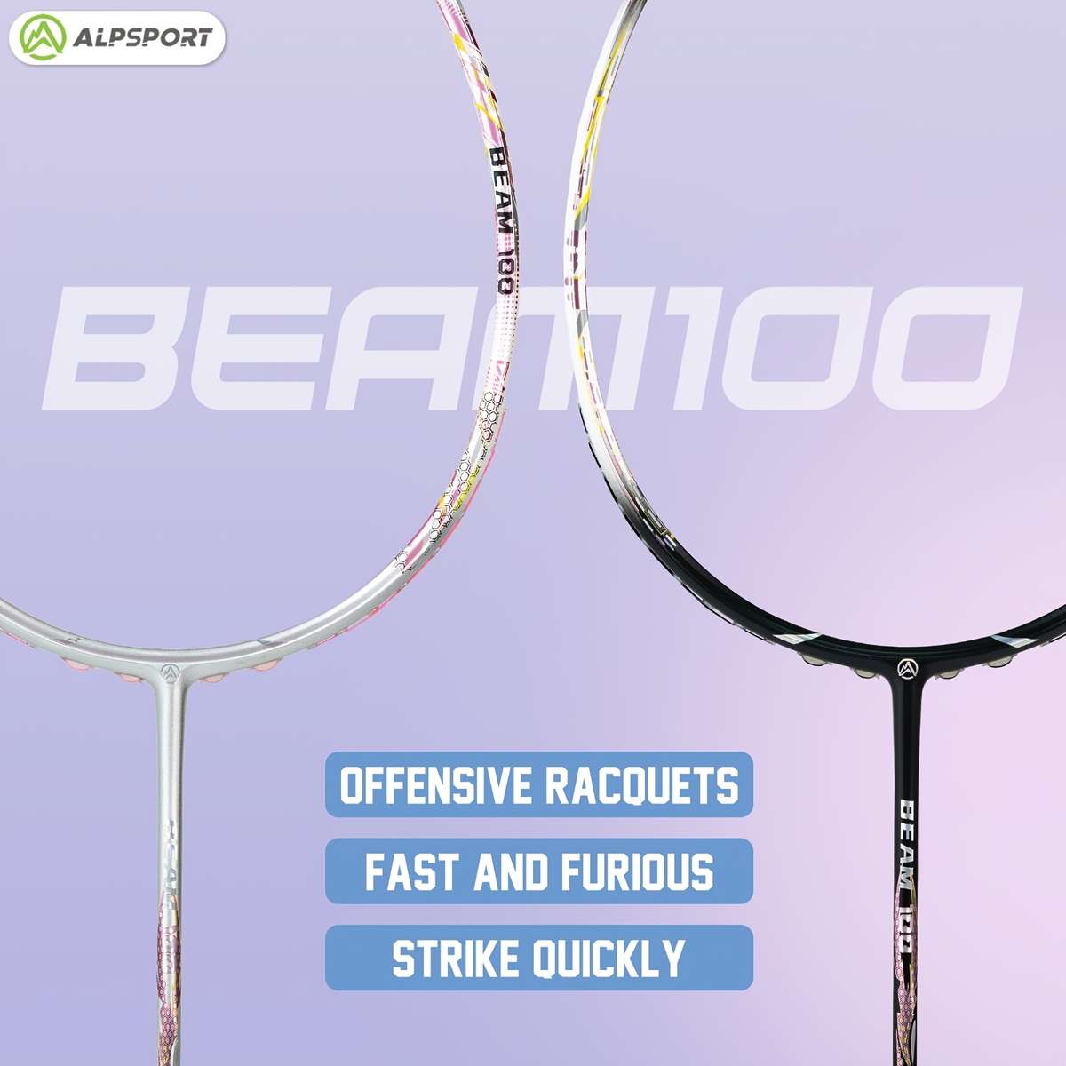 Badminton Racket Color Silvery Racket