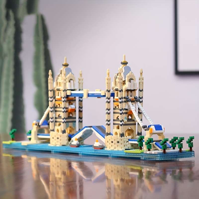 3D Building Model Puzzle Set