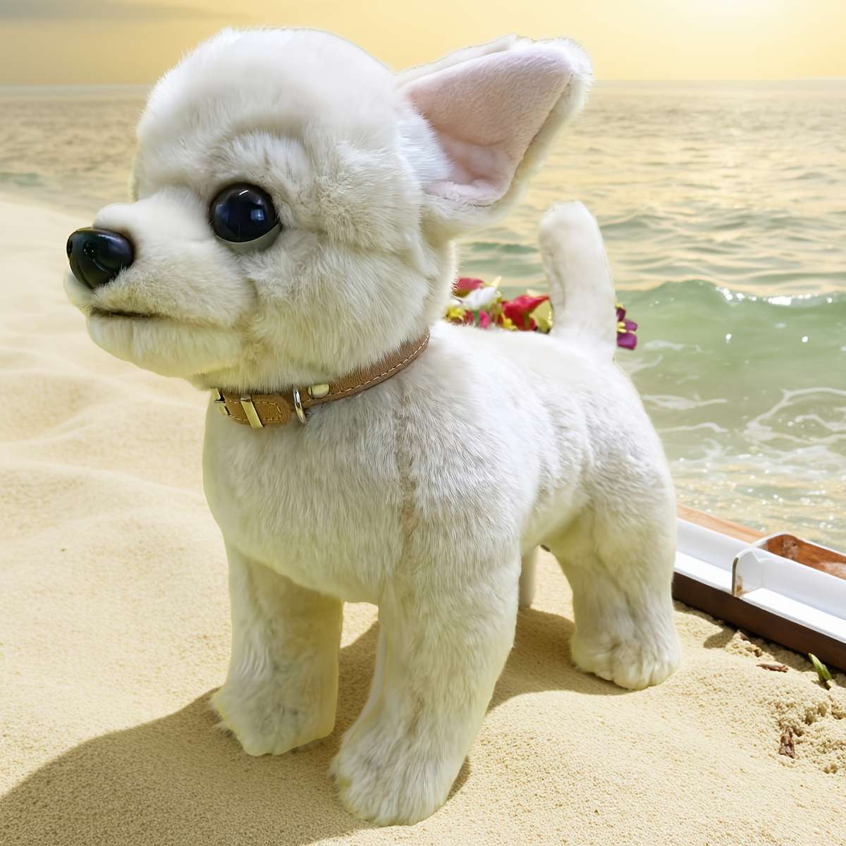 Plush Toys Color Beige Color