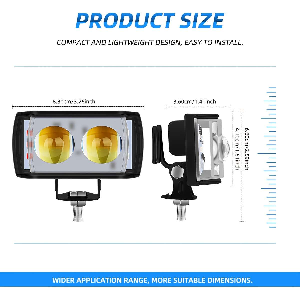 Car Lights Items 2Led Bead