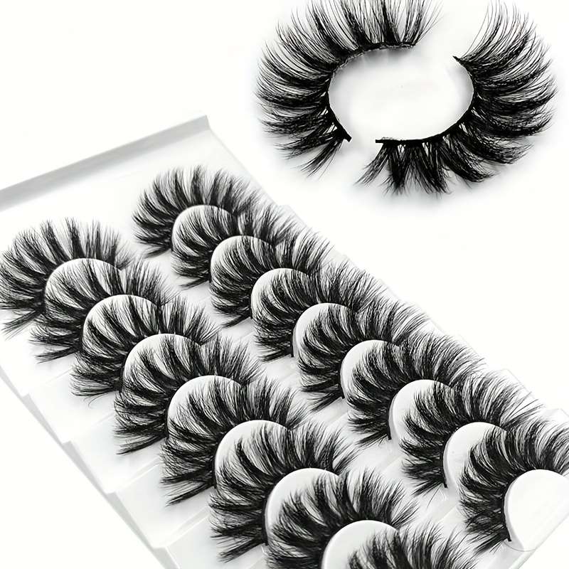 False Eyelashes Color Black 2