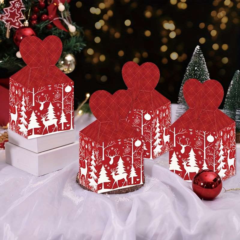 Christmas Gift Boxes Color Zz-Tgh-6Pcs