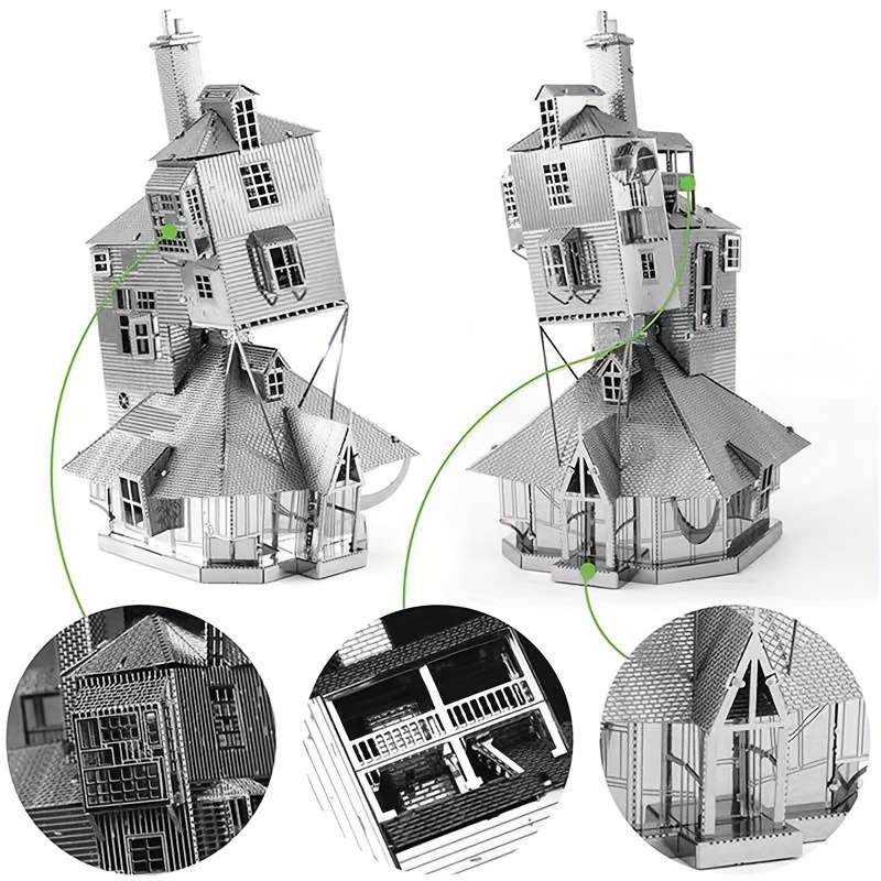 Building Toy Architectural Model Toy Set Style Small House