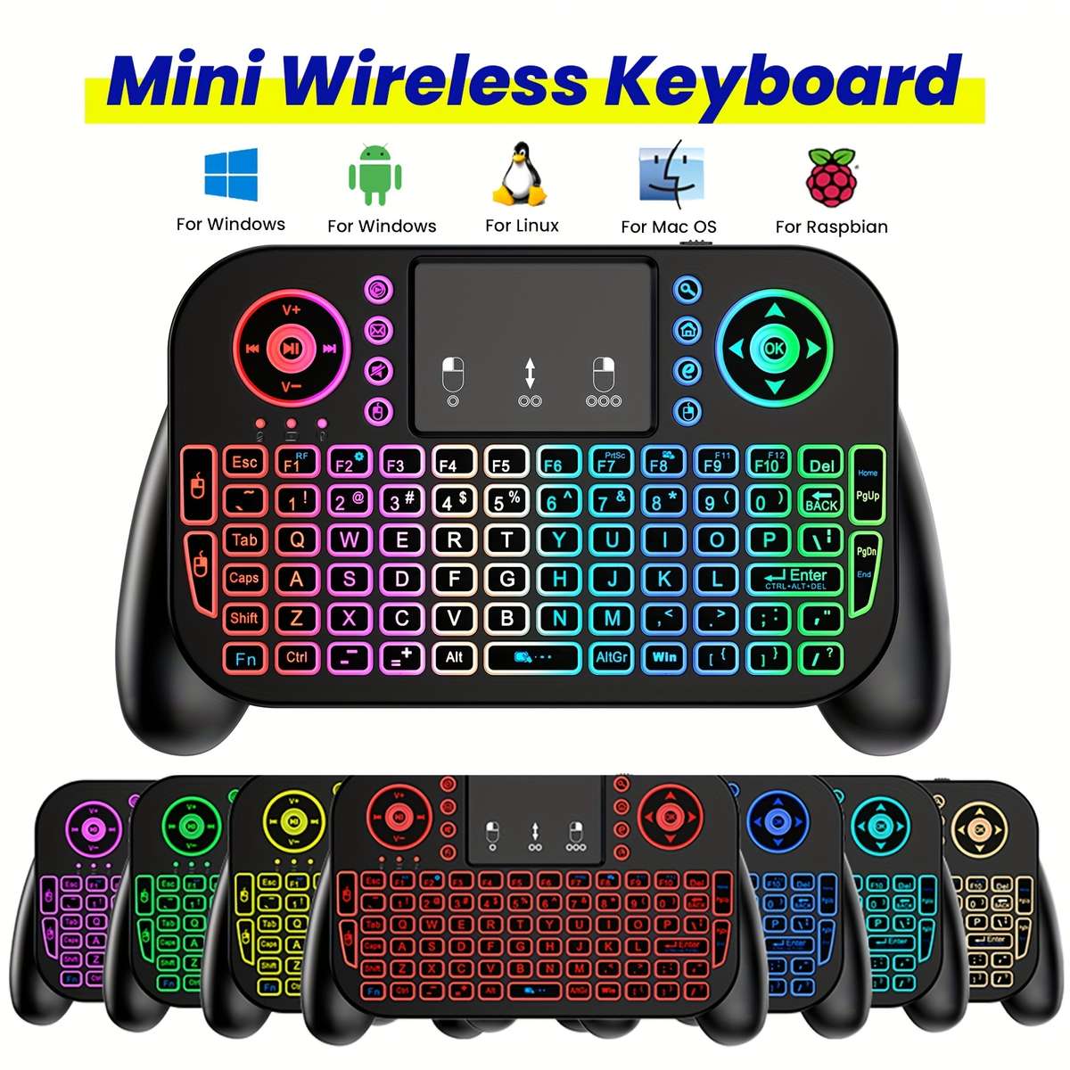 keyboard Items With Backlit