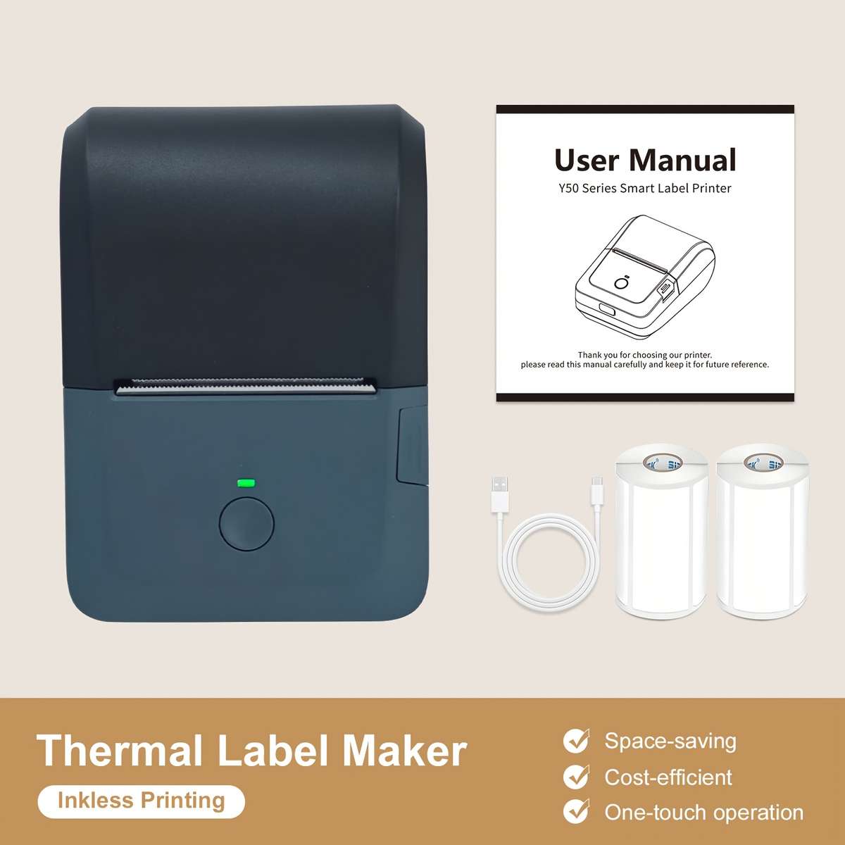 Printer Model Y50 2 Roll Paper