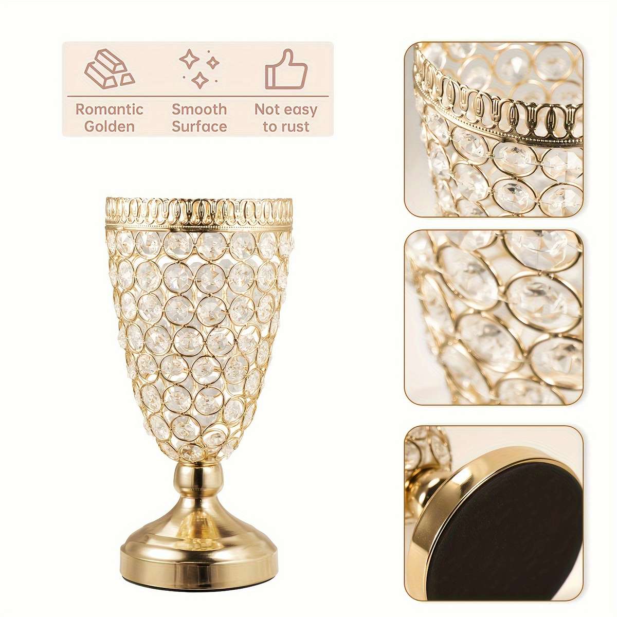Wedding Supplies Color Golden X 2Pcs