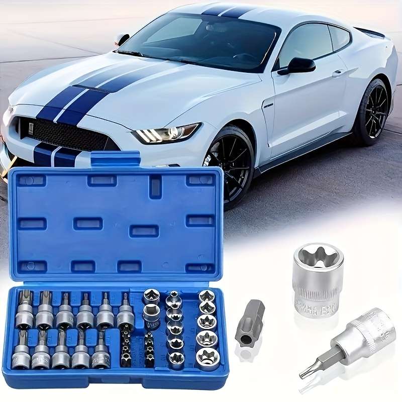 Repair Tools Color Blue Quantity34Pcsset