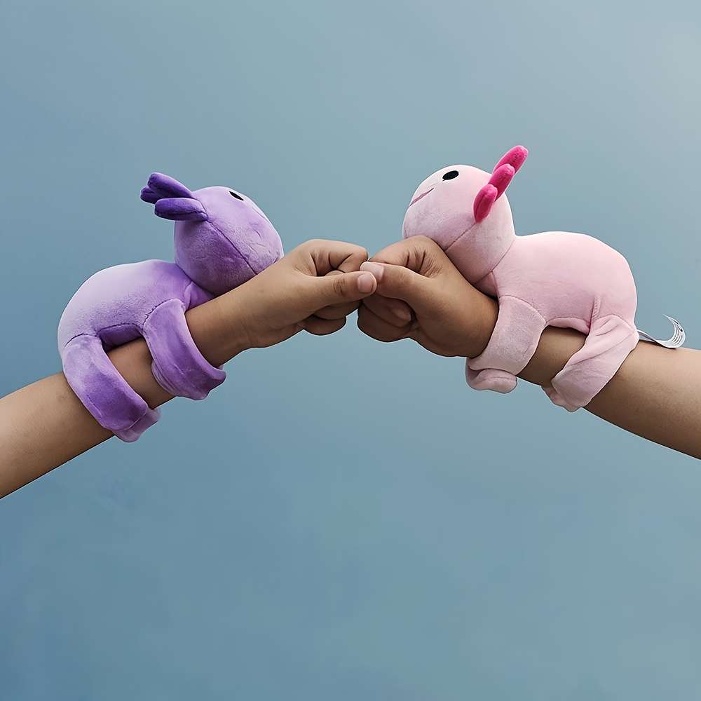 Plush Toyss color Bracelet purple size 18cm