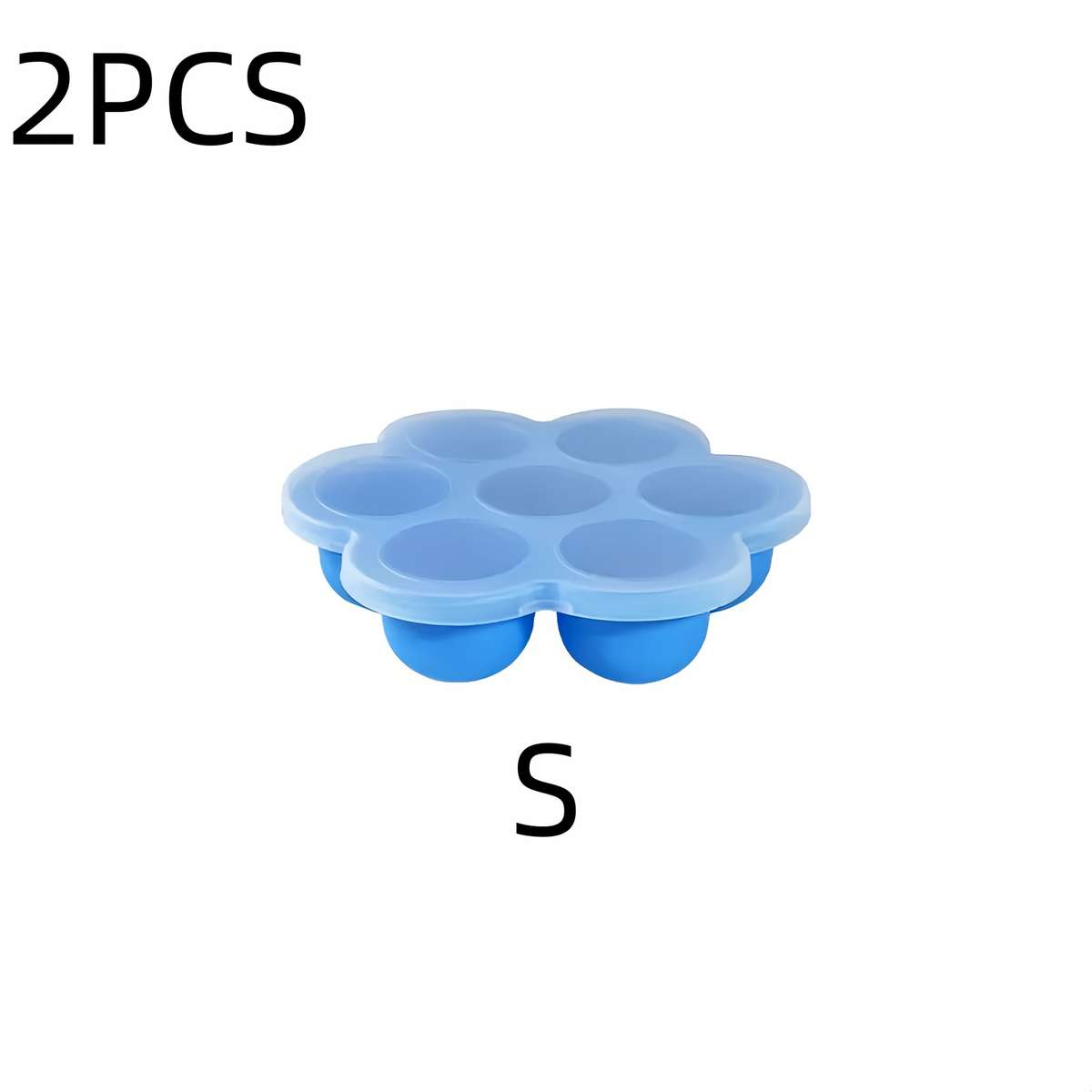 Ice Molds Color 2Pcs Pink Storagel
