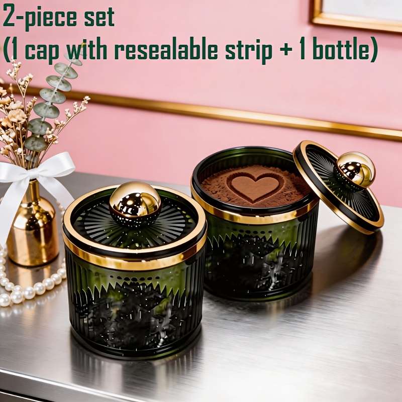 Sealed Jar Color Blue Quantity2Piece Set