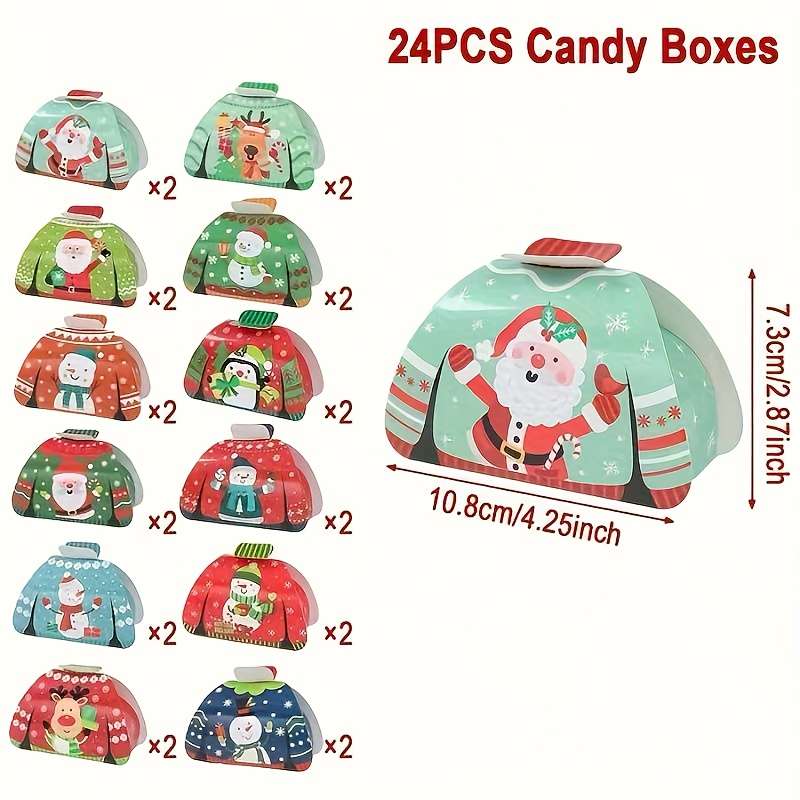Christmas Gift Boxes Quantity 1 Set