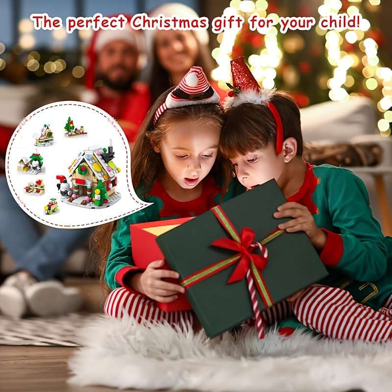 Building Toy Architectural Model Toy Set Style Christmas