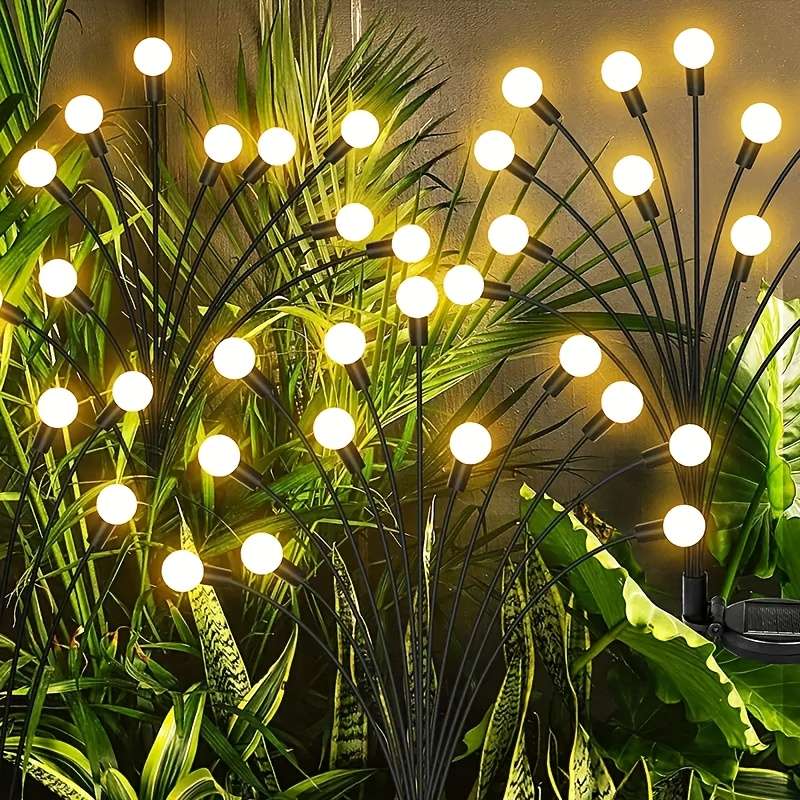 Solar Firefly Lawn Garden Lights