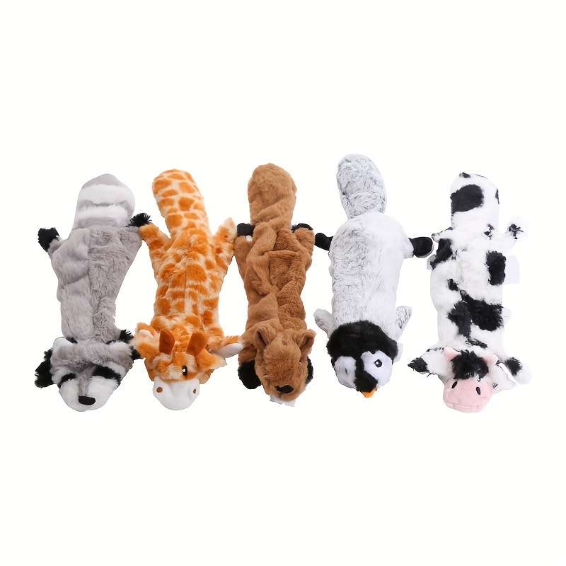 Plush Toyss Style Yellow Leopard Cattle