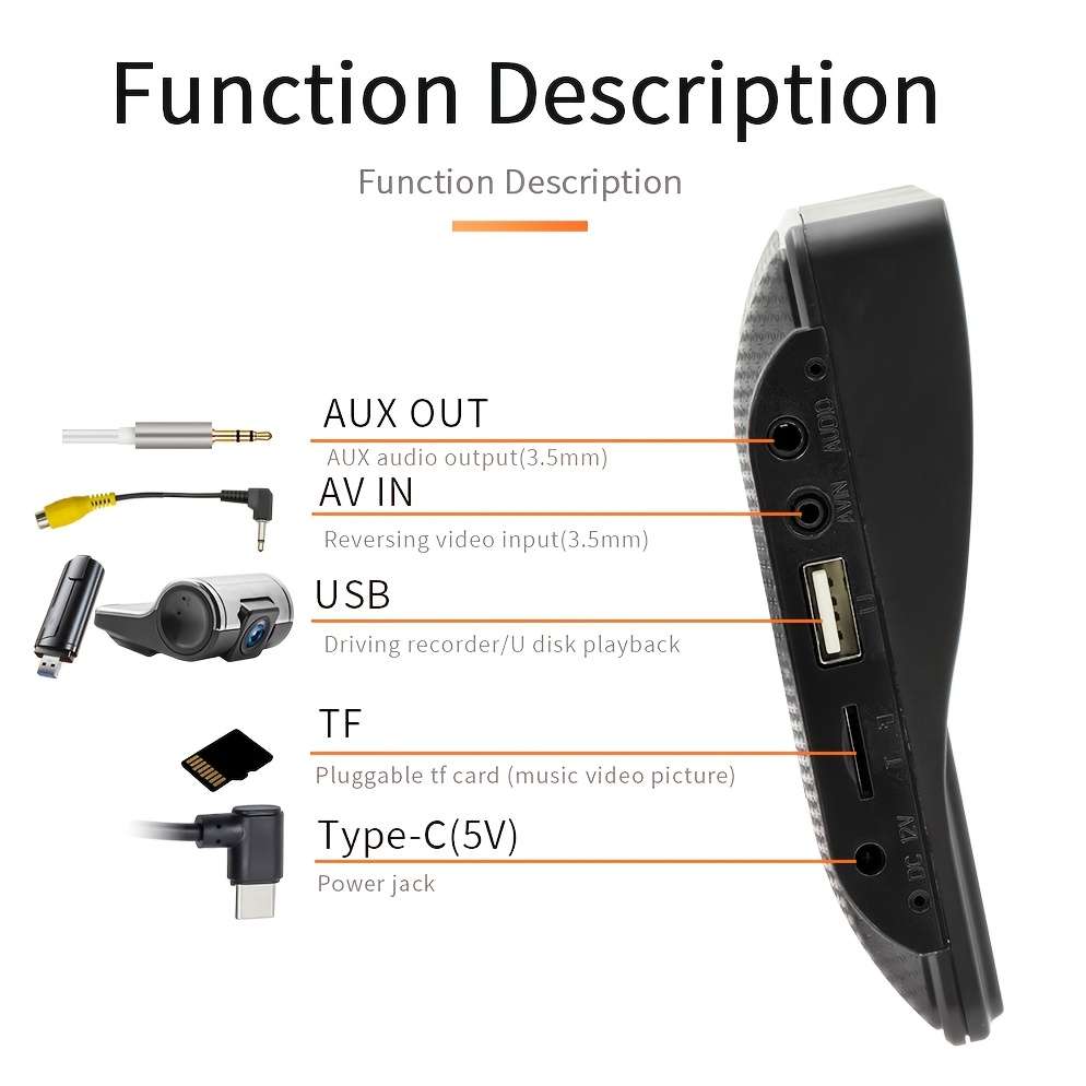 Car Audio  Entertainment System Model Car Player