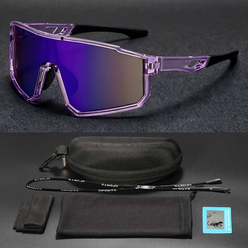 Cycling Glasses Color Blue