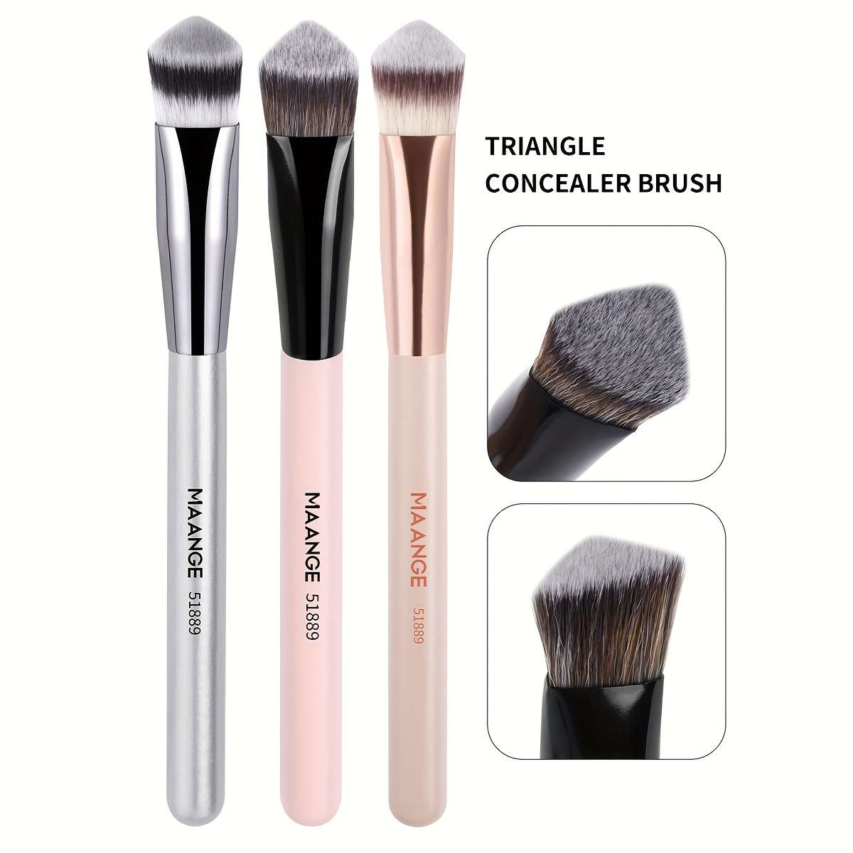 Makeup Brush Set Quantity 3Pcs