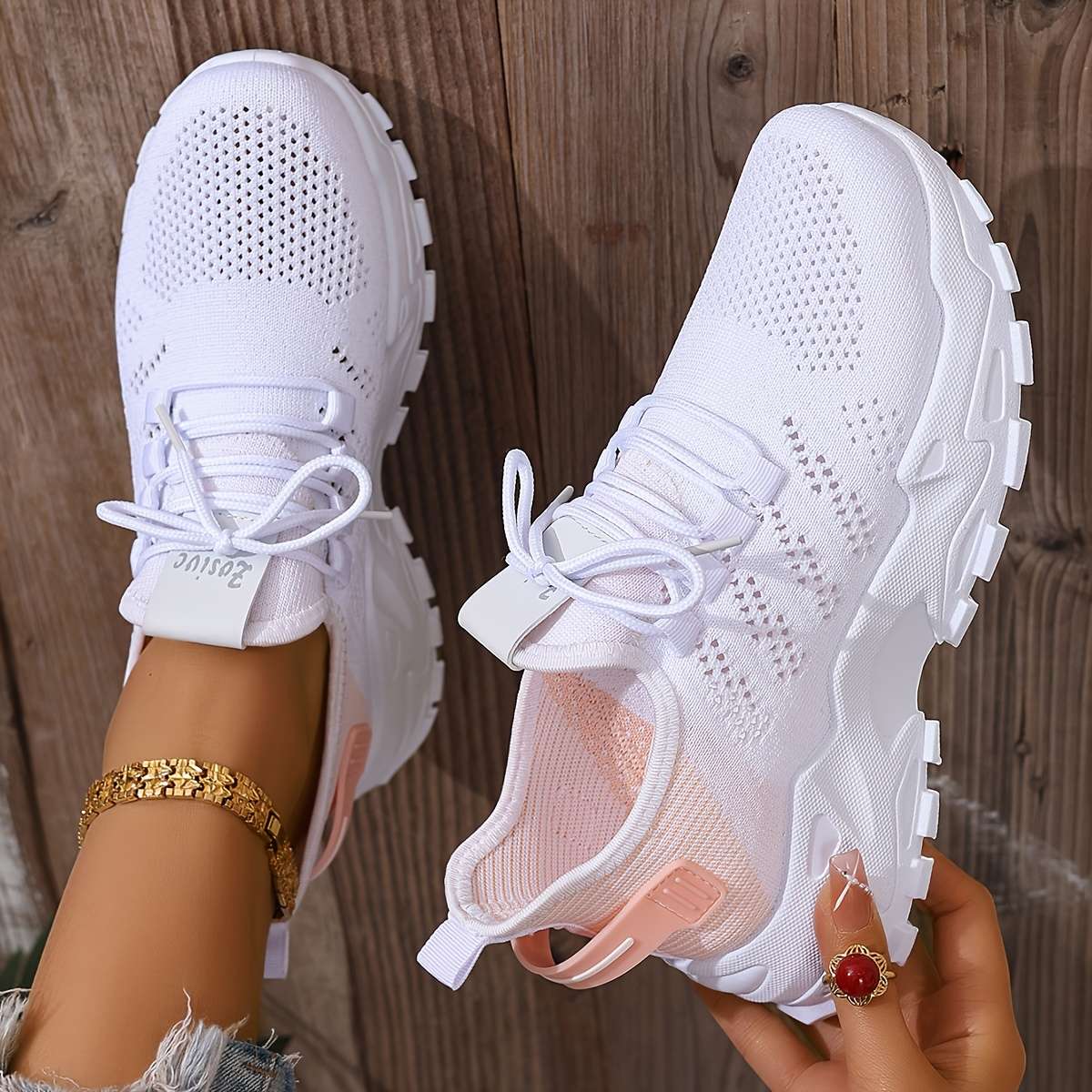 Women S Sneakers Color Light Grey Sizeuk 9