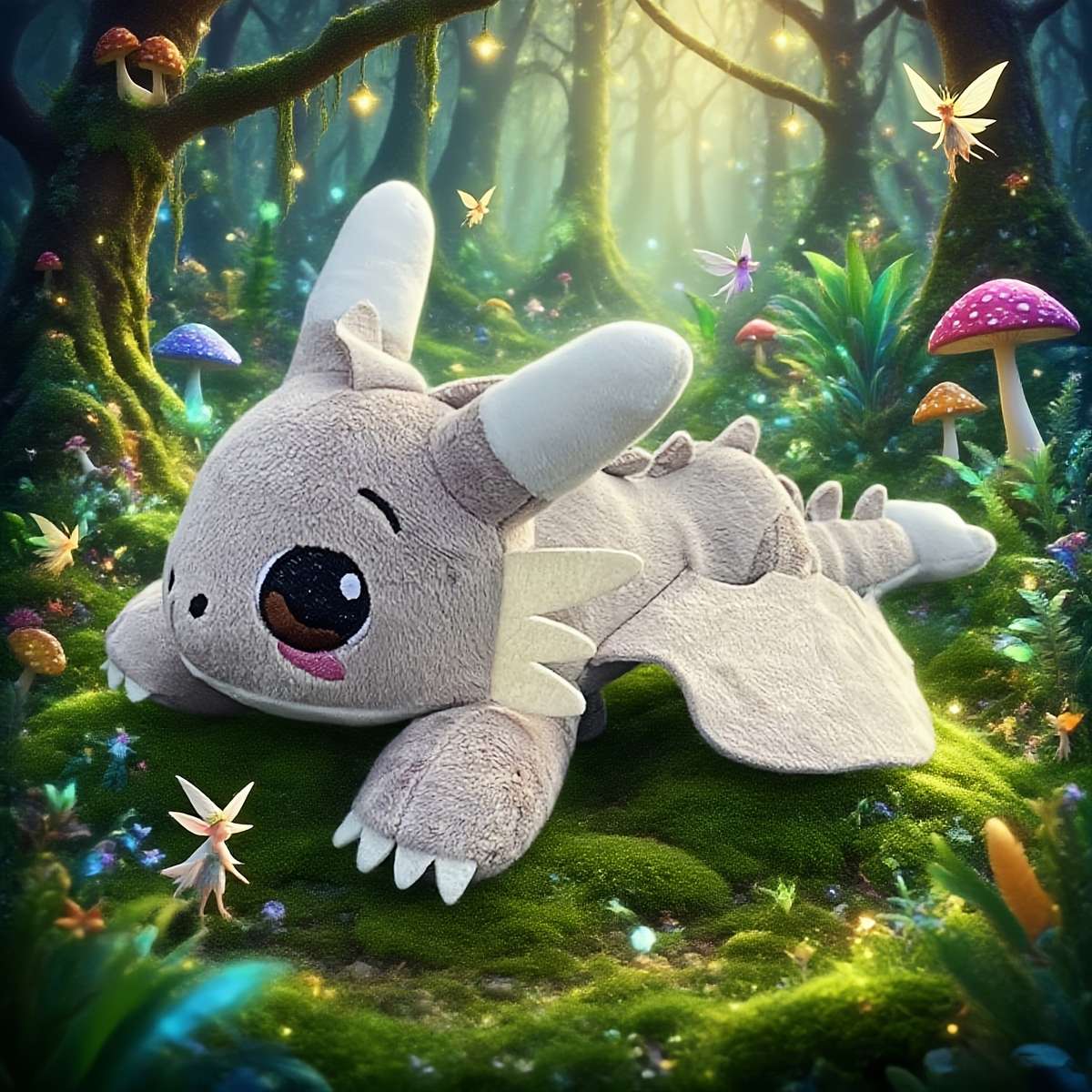 Plush Toyss color Green