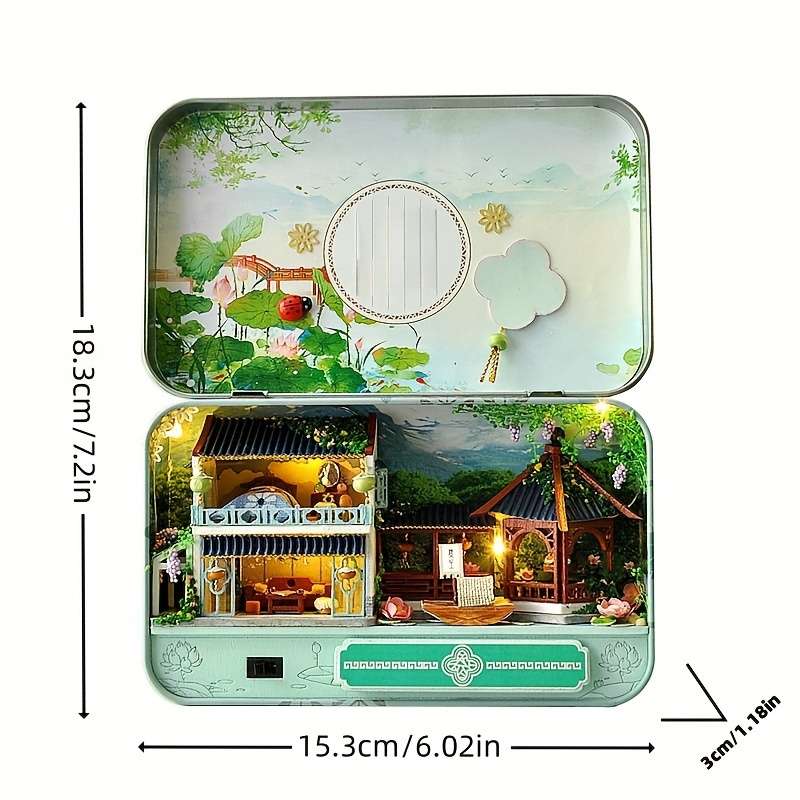 Building Toy Architectural Model Toy Set Style Autumn