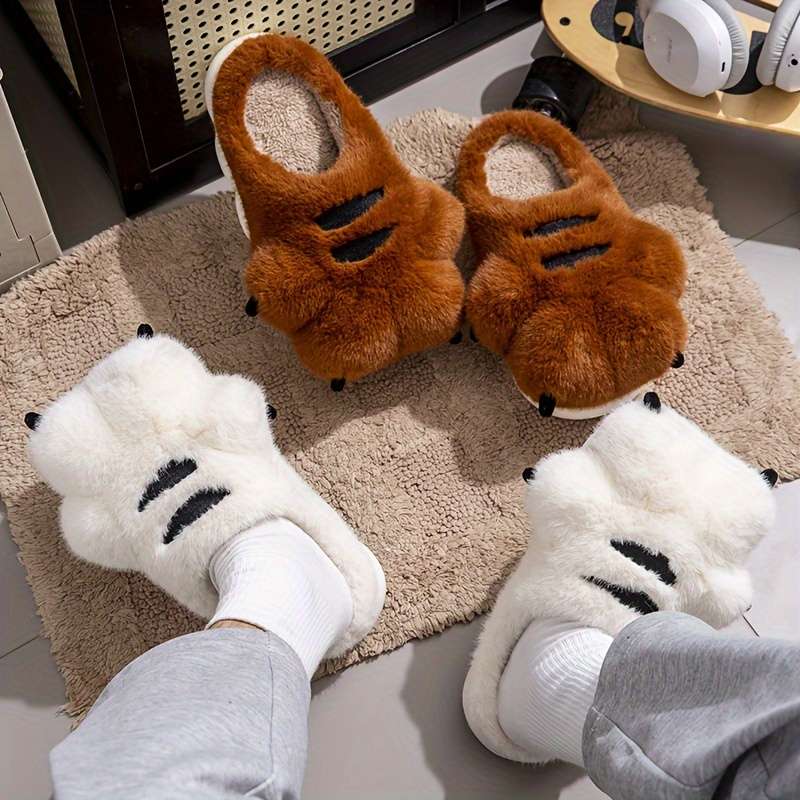 Cotton Slippers Color White Sizeuk 6.5-7