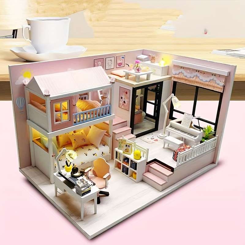 3D Model Desktop Ornaments Style Pink