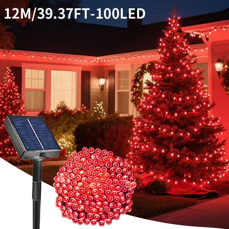 String Lights Color Red Size6.5M30Led