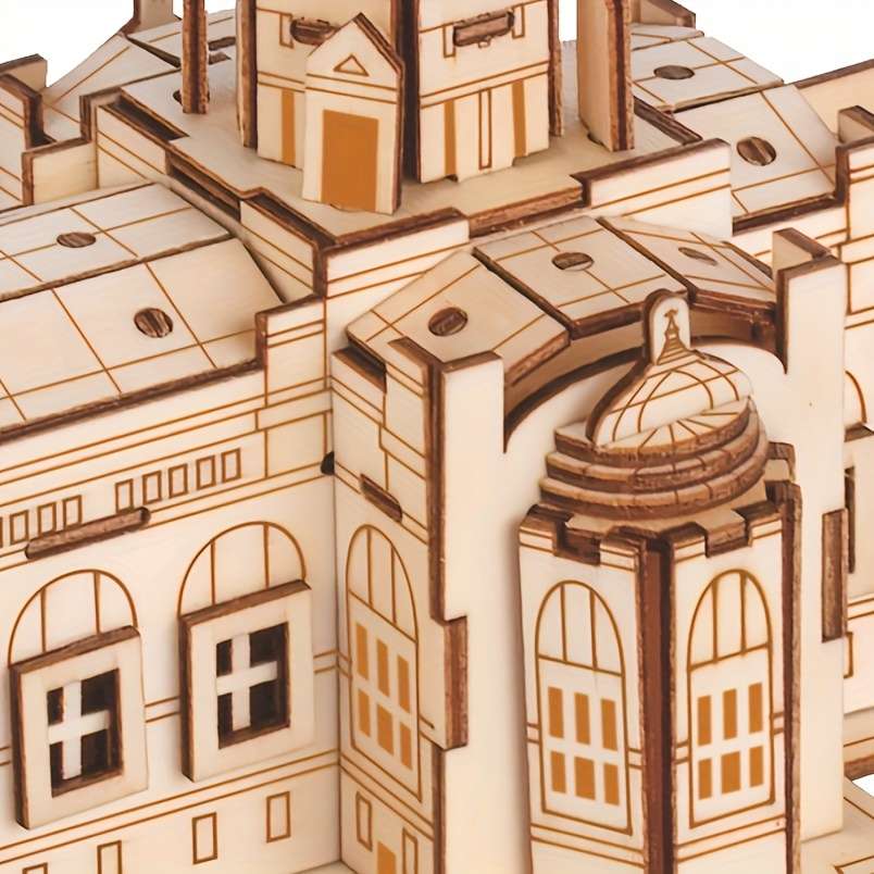 Building Toy Architectural Model Toy Set Style Thai Style Architecture A