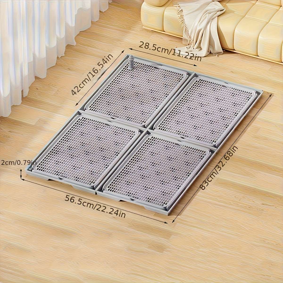 Pet supplies color Light Grey Model 2 Pack