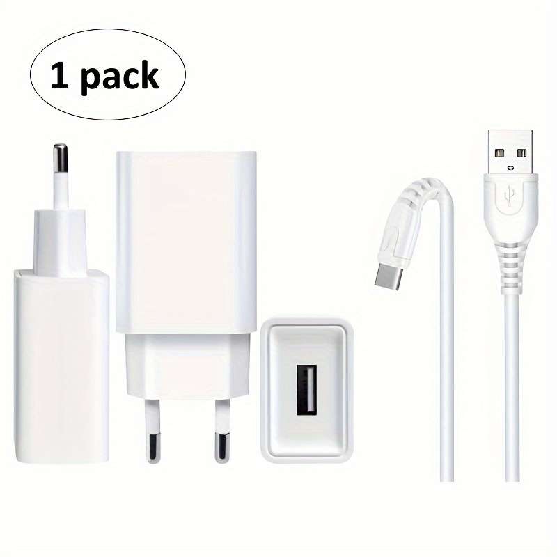 Charger Items 1Pc White Usb Add A To C Cable