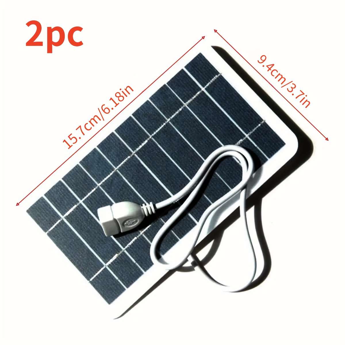 Solar Panel 2Pcs