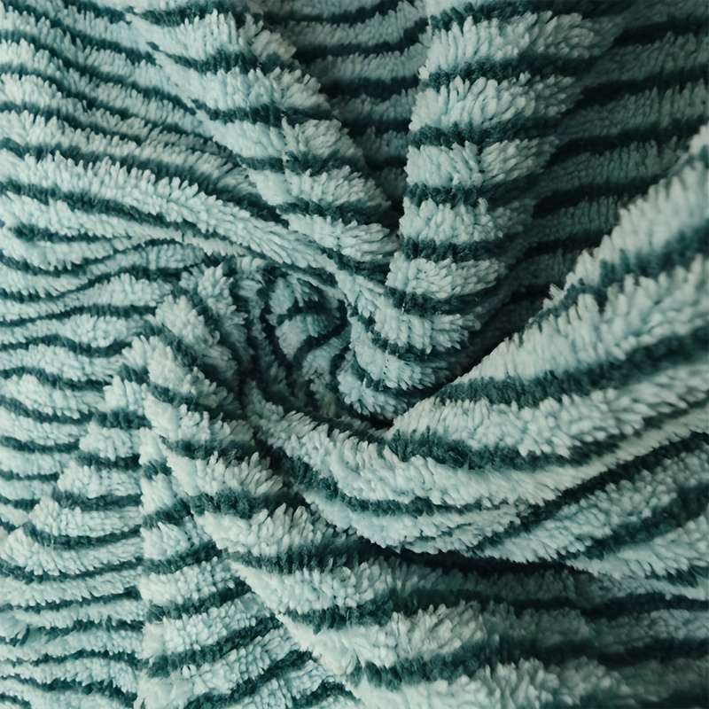 Rag Color Striped Green