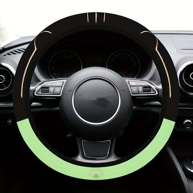 Car Steering Wheel Cover Purple A Section