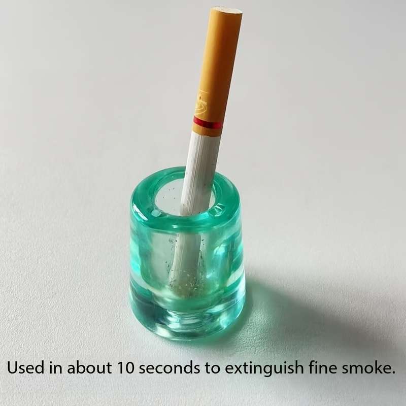 Cigarette Butt Extinguisher Heat Resistant Fire Stop Plug Ashtray Cigarette