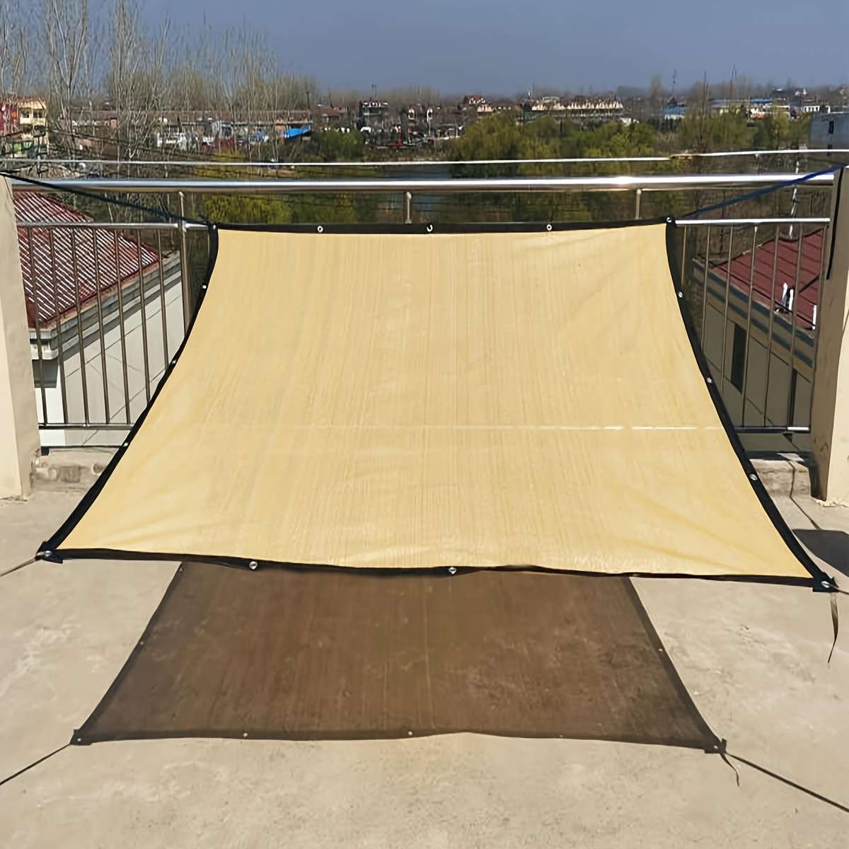 Shade Net Size Yellow 78.7*157.4Inch2*4M